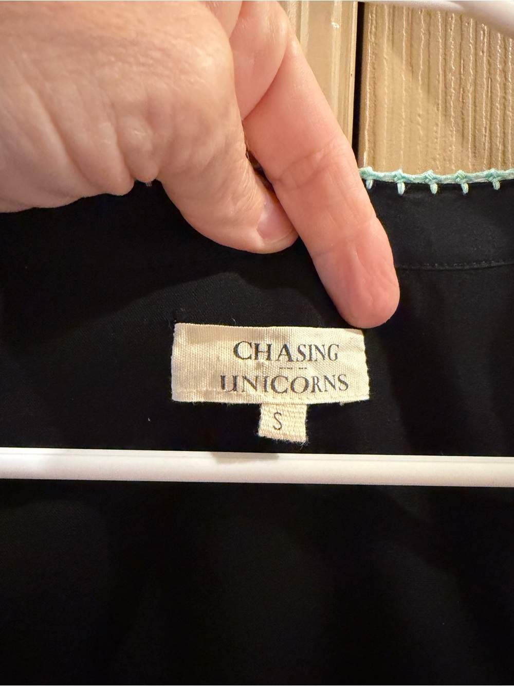 NWOT Chasing Unicorns 🌴 Night Palm dress Small - Picture 6 of 13